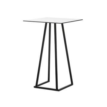 Stapelbare Statafel | Aluminium | Zwart | 70×70×110 cm, Verzenden, Nieuw in verpakking