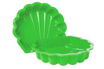 Zandbak schelp appelgroen - SwingKing compacte zandbak vo..., Ophalen of Verzenden, Nieuw