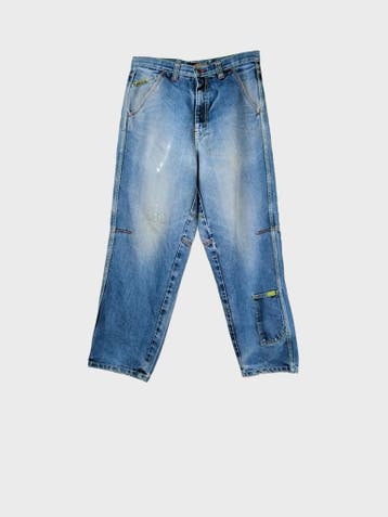 Southpole Jeans Dames maat W34 Blauw Vintage, Ophalen of Verzenden, Nieuw