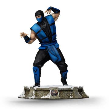 Mortal Kombat Art Scale Statue 1/10 Sub-Zero (Ninjas Coll..., Ophalen of Verzenden, Nieuw