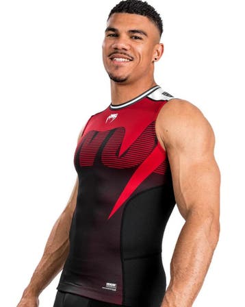 Venum Adrenaline Mouwloze Rashguard Rood Zwart, Vechtsport, Nieuw, Ophalen of Verzenden, Rood