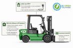 EP | Elektrische Heftruck | 3.000 kg | 4800 mm | Sideshift, 3000 tot 4000 kg, Heftruck, Elektrisch, Verzenden