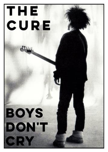 Posters - Poster Cure, The - Boys dont cry (zwart), Verzenden, Zo goed als nieuw