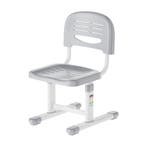 Kinderstoel Sauda bureaustoel 63-75x36x46 cm lichtgrijs en w, Kinderen en Baby's, Kinderstoelen, Verzenden, Nieuw