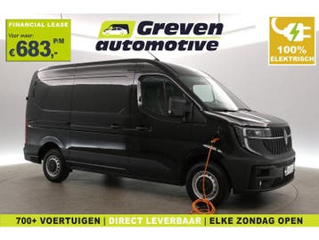 Renault Master E-Tech 87 kWh Long Range L2H2 | NIEUW |, Automaat, Renault, Zwart, Elektrisch