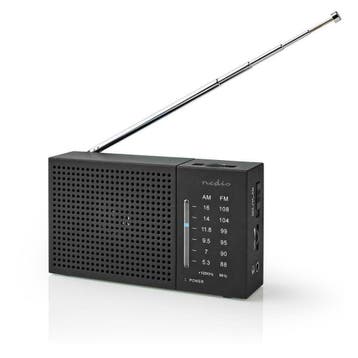 Compacte FM radio op batterijen werking | draagbare radio, Verzenden, Nieuw, Radio