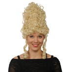 Markiezin, theaterpruik blond, Verzenden, Nieuw