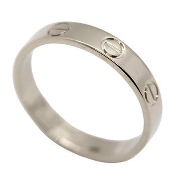 Cartier - Ring - LOVE small model - 18 karaat Witgoud, Nieuw