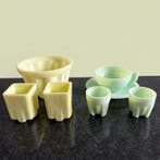 Glasfabriek Leerdam - A.D. Copier - Tafelservies (7) - Glas