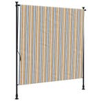 Buiten Rolgordijn Geel/Wit | Tweedekansje | OP=OP, Minder dan 250 cm, 150 tot 300 cm, Nieuw, Elektrisch