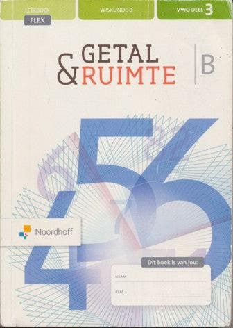Getal en Ruimte 12e editie Leerboek Flex 5B deel 3 VWO (9789, Verzenden, Nieuw