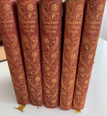 Adalbert Stifter - Konvolut 5 volumes Adalbert Stifter - Der