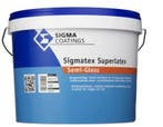 Sigmatex Superlatex Semi-Gloss - Ral 9005 zwart - 5 liter, 5 tot 10 liter, Zwart, Nieuw, Ophalen of Verzenden