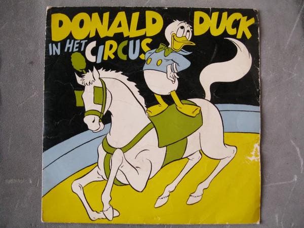 vinyl single 7 inch - Donald Duck - In Het Circus, Cd's en Dvd's, Vinyl Singles, Zo goed als nieuw, 7 inch, Overige genres, Verzenden