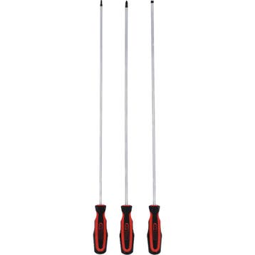 KS Tools Schroevendraaier Set Extra Lang 3-Delig, Verzenden, Nieuw