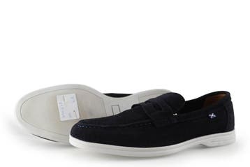 Scapa Instappers in maat 41 Blauw, Kleding | Heren, Overige typen, Zo goed als nieuw, Scapa, Verzenden