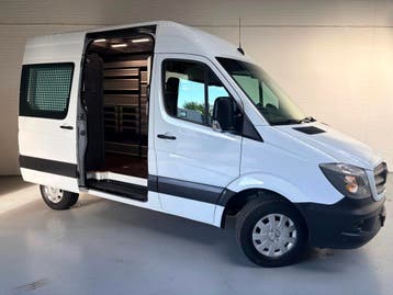Zakelijke Lease |  Mercedes-Benz Sprinter L1H2 Automaat Serv, Automaat, Stof, Gebruikt, Euro 6