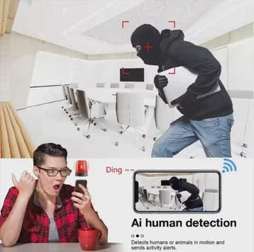 Mini WiFi Camera Full HD 1080P met Nachtzicht en Bewegingsde, Verzenden, Nieuw