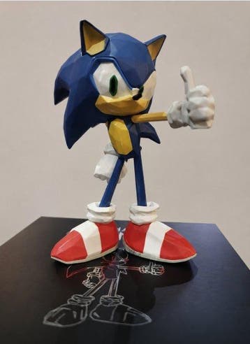 Sega - Richard Orlinski (1966) - Figuur - Sonic the Hedgehog, Nieuw