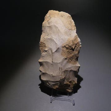 Michelsberg, Neolithisch Grote vuursteen, 19,5 cm lang. Mes