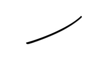 Spoiler Lip Glans Zwart BMW 3 Serie E36 en 5 Serie E39 B9870, Nieuw, Achter, BMW