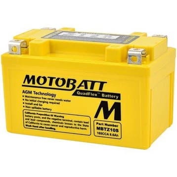 Motobatt Agm Accu Mbtz10S 12V 8.6Ah 151X87X95/95, Verzenden, Nieuw