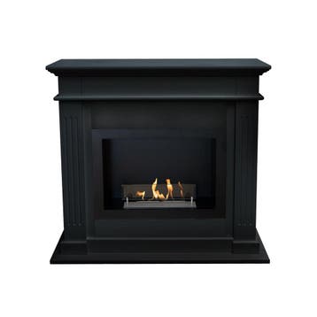 Xaralyn Elda bio-ethanol haard Zwart RAL9005, Huis en Inrichting, Haarden, Verzenden, Nieuw, Elektrische haard