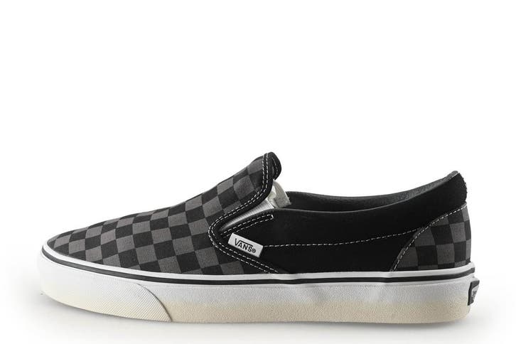 Vans Instappers in maat 43 Zwart, Kleding | Dames, Schoenen, Zwart, Zo goed als nieuw, Instappers, Verzenden
