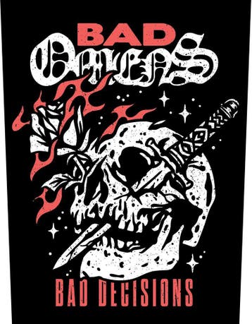 Bad Omens Bad Decisions - Rugpatch officiële merchandise, Verzenden, Nieuw, Kleding