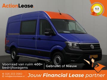 Volkswagen Crafter Bestelbus L3 H3 2019 Diesel, Auto's, Volkswagen, Blauw, Nieuw, Dealer onderhouden, Te koop