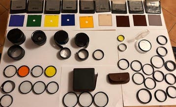 collezione imponente di accessori fotografici vintage (35+, Nieuw