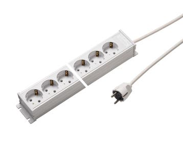 Martin Kaiser Power Strip 12 Poorten Zonder Schakelaar Wit, Verzenden, Nieuw, Overige typen