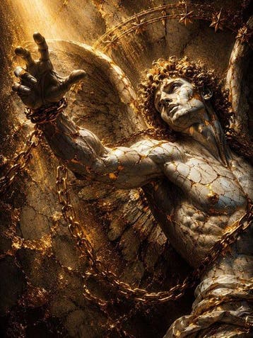 Yamila - Ángel Caído: Redención en Kintsugi, Antiek en Kunst