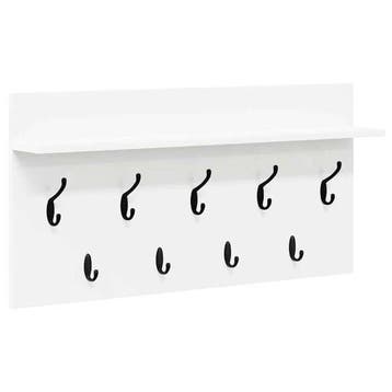 Garderobe wand 80cm Wit | 34% Korting - B-keuze, Huis en Inrichting, Wandkapstok, Ophalen of Verzenden, Zo goed als nieuw, Minder dan 100 cm