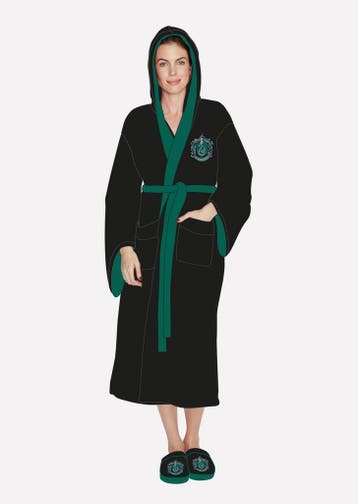 Badjas Harry Potter Slytherin Ladies size hooded oversized, Ophalen of Verzenden, Nieuw, Gebruiksvoorwerp