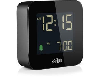 Braun BC08 - Wekker - Klok Snooze Zoemer alarm - Zwart, Huis en Inrichting, Verzenden, Nieuw