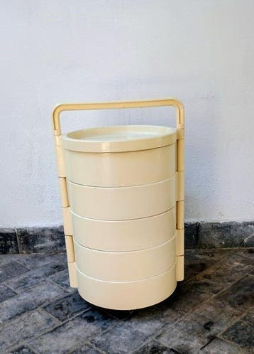 Kartell - Franco Annoni - Trolley - Plastic - Draagbare kar