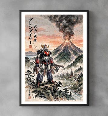 Sato Hageshi - Speelgoed Flames of Courage - Goldorak - Pop