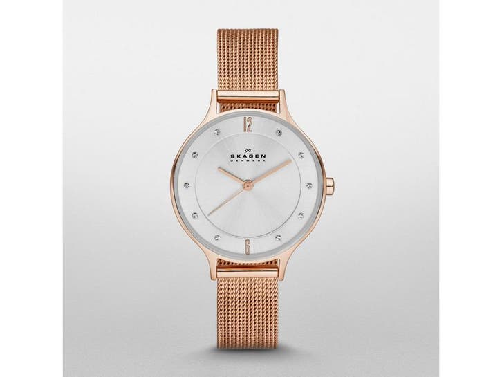 Skagen Albuen SKW2151 - Dameshorloge 30 mm - Quartz -, Sieraden, Tassen en Uiterlijk, Horloges | Dames, Zo goed als nieuw, Verzenden