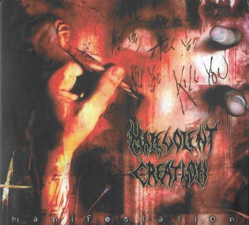 cd digi - Malevolent Creation - Manifestation, Verzenden, Zo goed als nieuw
