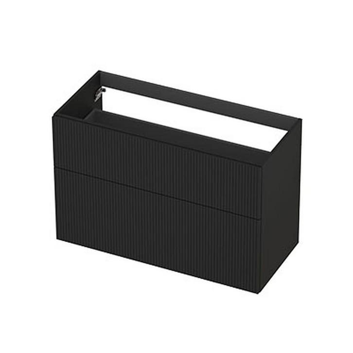 INK - Onderkast 2L A-sym Gelakt Gefr. Front - 1000x450x650, Huis en Inrichting, Badkamer | Badkamermeubels, Ophalen of Verzenden