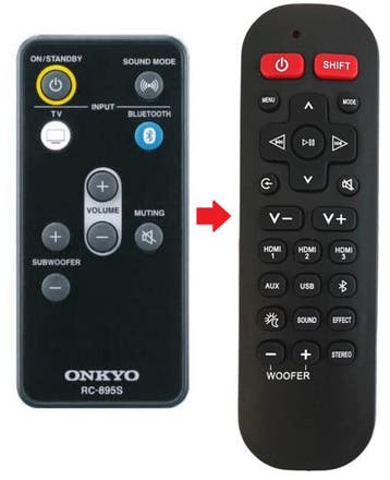 Alternatieve Onkyo RC-895S afstandsbediening, Verzenden, Nieuw