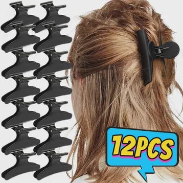 Professionele Vlinder Haarclips - Set van 25 Stuks voor Styl, Verzenden