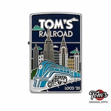 Zippo - Zippo Tom’s Exclusives Railroad Night edition, Verzamelen, Nieuw