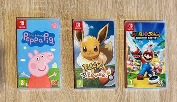 Nintendo - Switch - Pokémon Go Eevee Peppa Pig Mario and, Nieuw