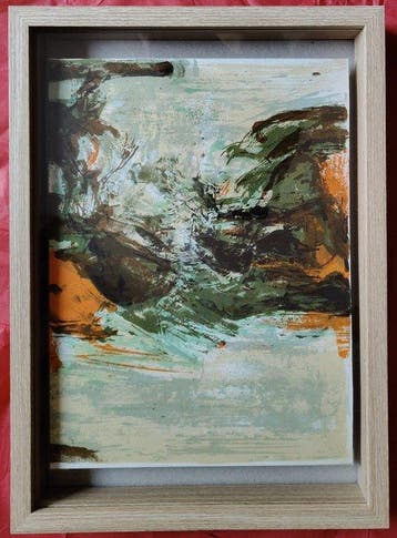 Zao Wou-Ki (1921-2013) - Lithograph, 1979