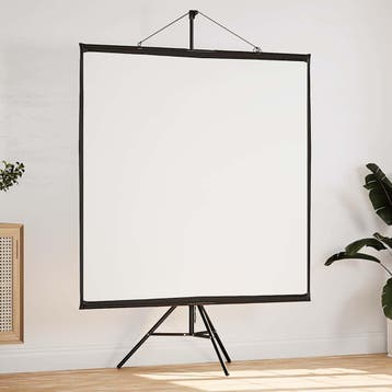 vidaXL Projectiescherm met statief 72 inch 1:1, Verzenden, Nieuw