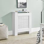 Radiatoromkasting radiatorombouw MDF wit 112x19x82 cm, Huis en Inrichting, Kasten | Dressoirs, Verzenden, Nieuw