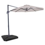 Zweefparasol Bardolino Ø300cm – Premium parasol - Beige |, Verzenden, Nieuw