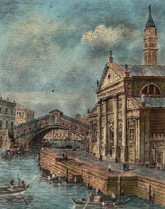 Giovanni Antonio Canal (1697-1768), Naar - Ponte di Rialto e, Antiek en Kunst, Kunst | Schilderijen | Klassiek